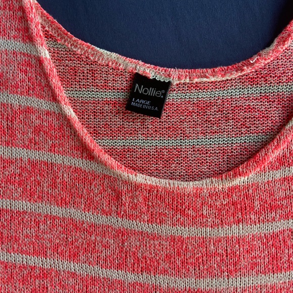 Nollie (PacSun) striped tank in size large - Picture 7 of 9